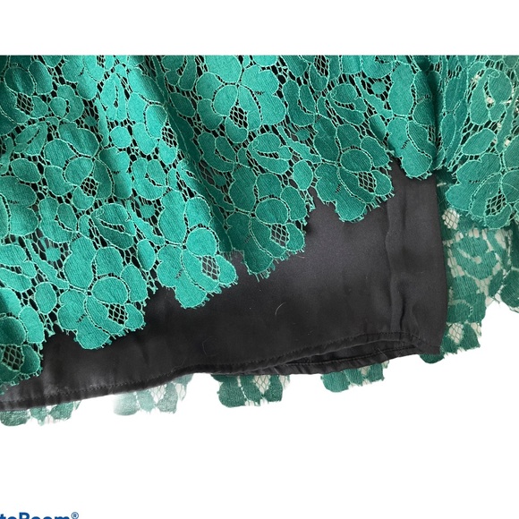 NWT Zara green lace dress - Picture 5 of 6